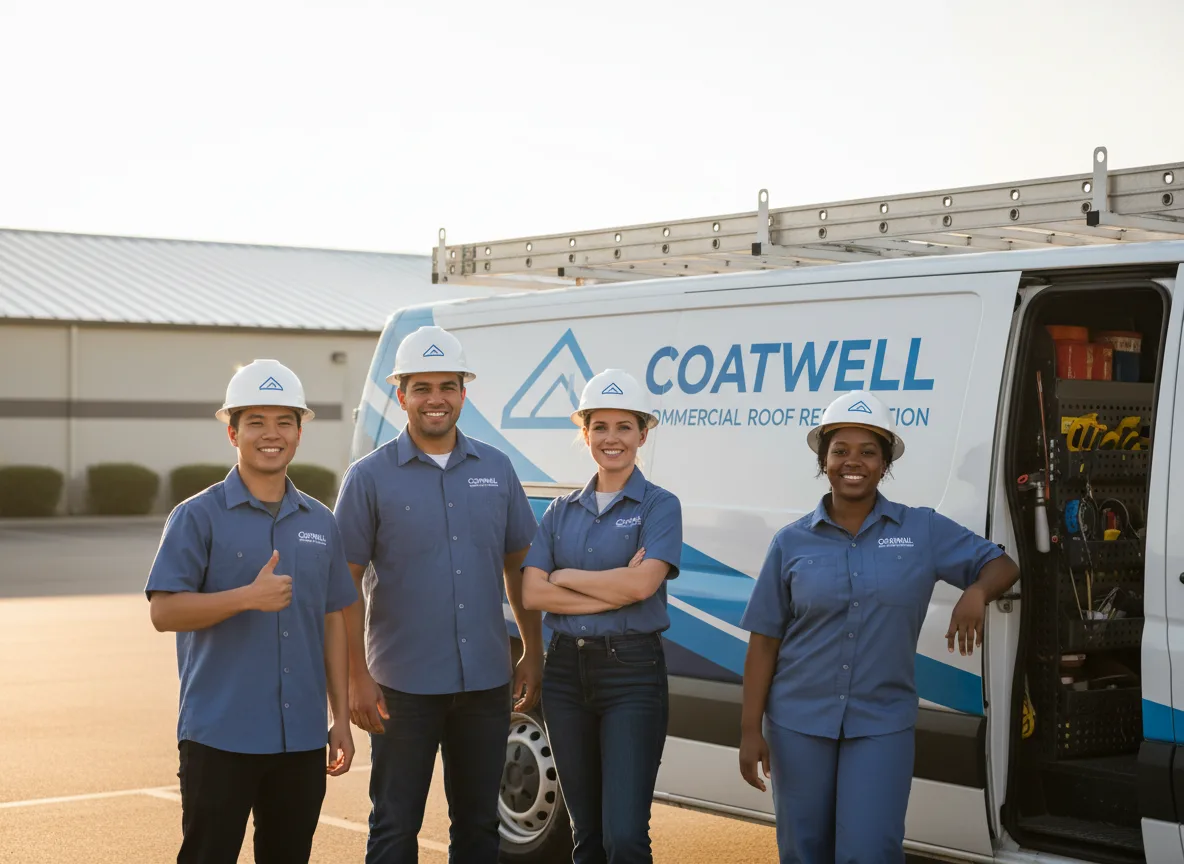 Commercial roof coating company in Falkville, AL
